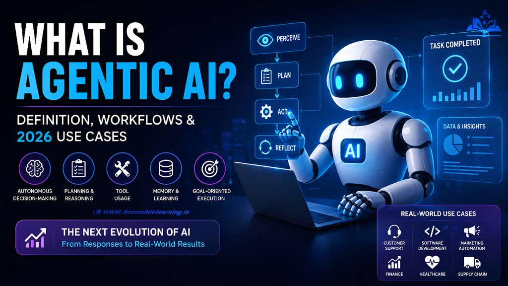 What Is Agentic AI? Definition, Workflows, Architecture & 2026 Use Cases