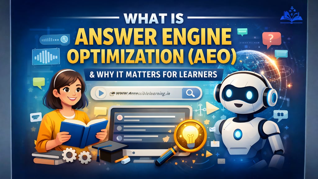 What Is Answer Engine Optimization (AEO) and Why Learners Should Care
