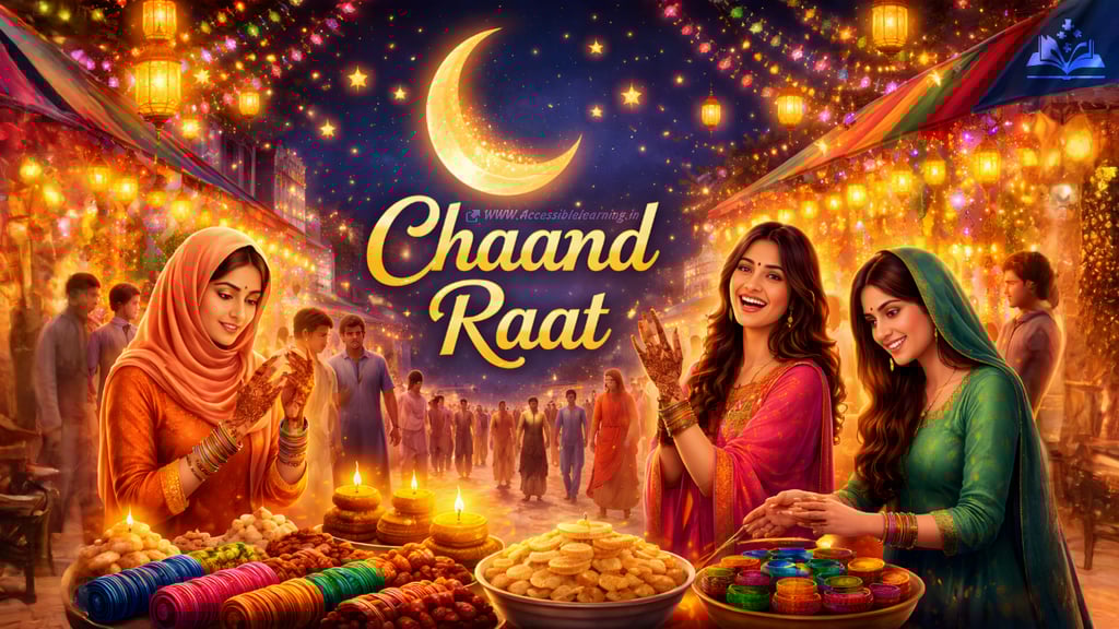 What is Chaand Raat? History, Moon Sighting, and Eid-ul-Fitr Night Culture