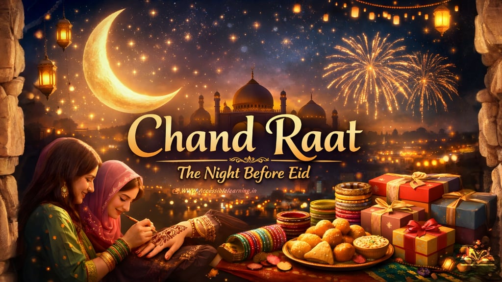 What Is Chand Raat? Spiritual Significance, Cultural Traditions, and Eid Preparations