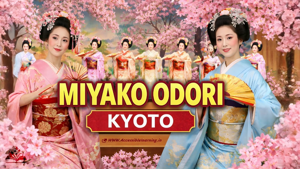 Miyako Odori (Kyoto): The Elegant Spring Dance Tradition of Japan