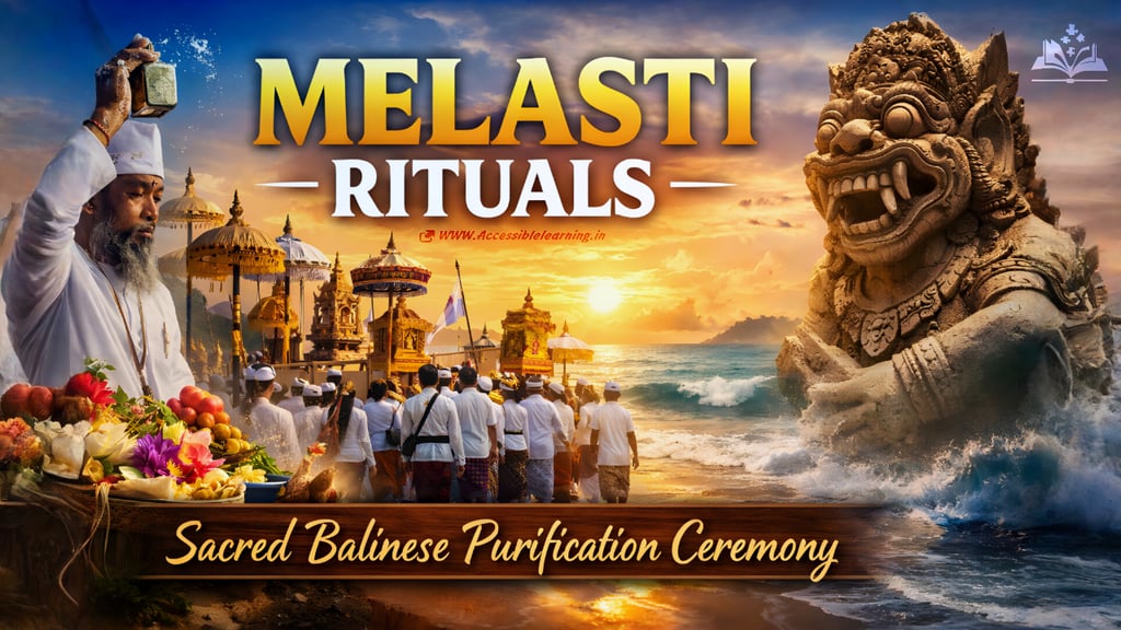 What Is the Melasti Ceremony? A Complete Guide to Bali’s Sacred Purification Ritual