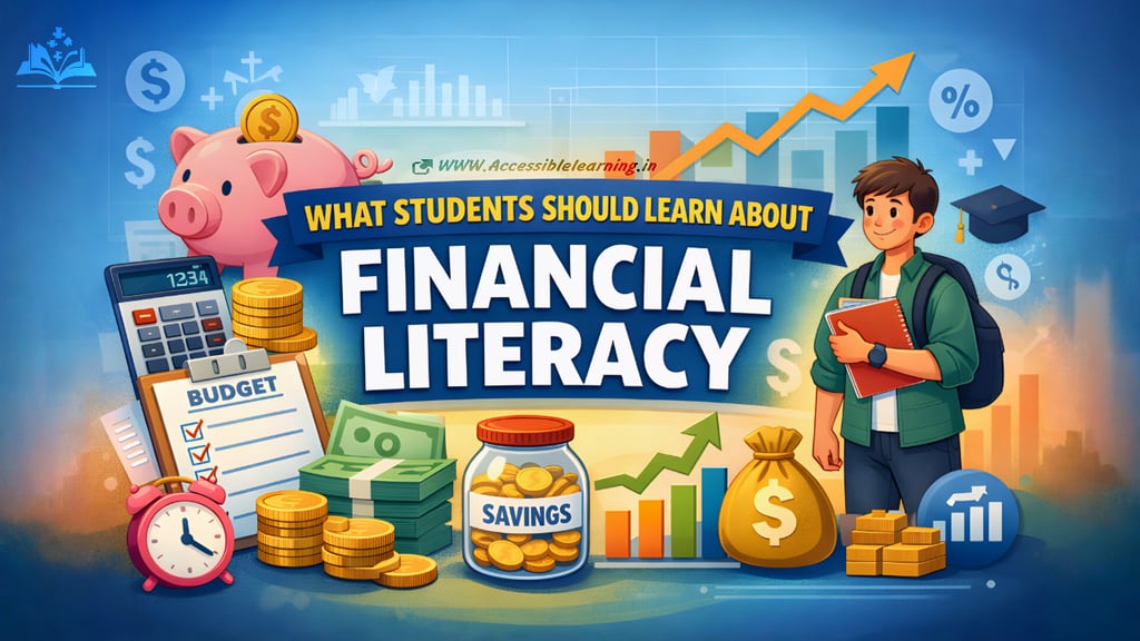 Financial literacy is a core life skill that students need long before they start earning full-time