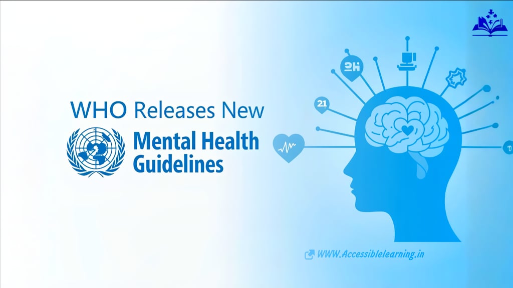 Mental Health for All: WHO’s Plan to Improve Global Well-Being