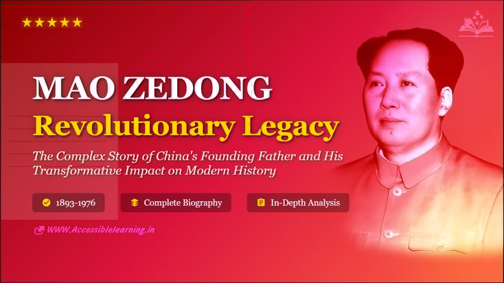 Mao Zedong: The Revolutionary Leader Who Shaped Modern China