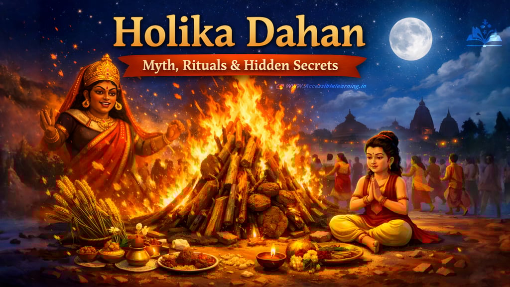 Why Holika Dahan Matters Today: Ancient Wisdom, Cultural Traditions, and Lesser-Known Facts