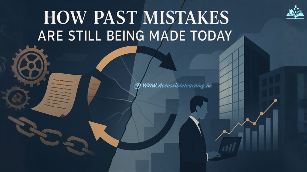 How Past Mistakes Are Still Being Made Today: Breaking the Cycle of Historical Repetition