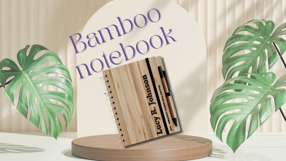 Bamboo notebook