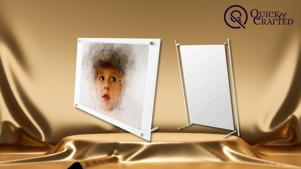 Acrylic standee frame