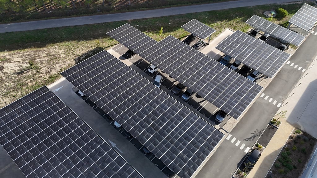 centrale photovoltaïque en autoconsommation avec revente du surplus