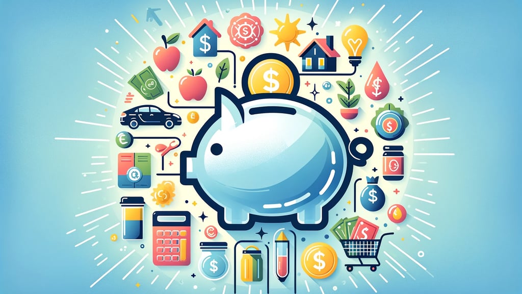 Different ways to save money each month