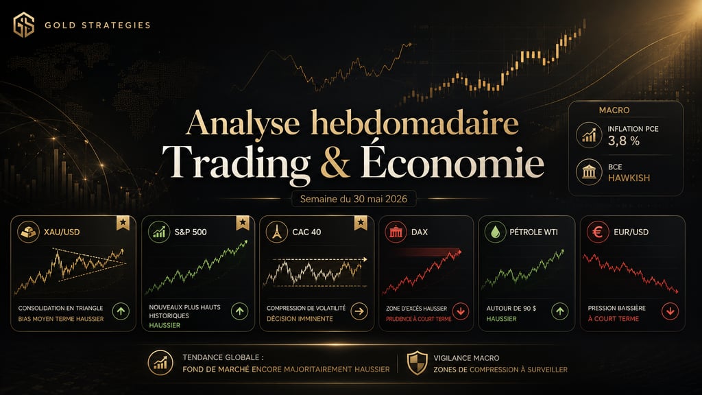 Analyse hebdo et marché toujours haussier sur les indices