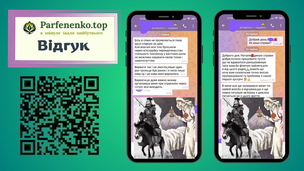 Відгуки після сеансу регресивного гіпнозу по запиту - біль в спині