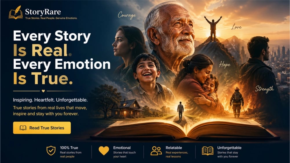 Get a Book full of Real-Life True Stories - Click Here