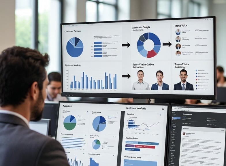 From Audience Data to Brand Voice: How AI Improves Messaging