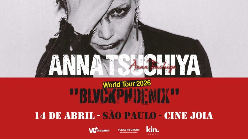 Ícone do J-Rock: Anna Tsuchiya confirma show histórico em São Paulo com trilha de "NANA"