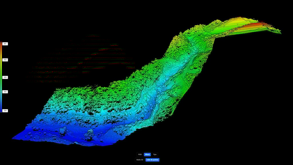 modelo digital del tereno