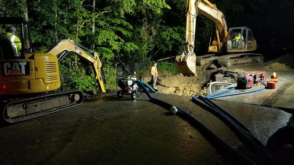 digging, excavation company, site prep, residential excavation