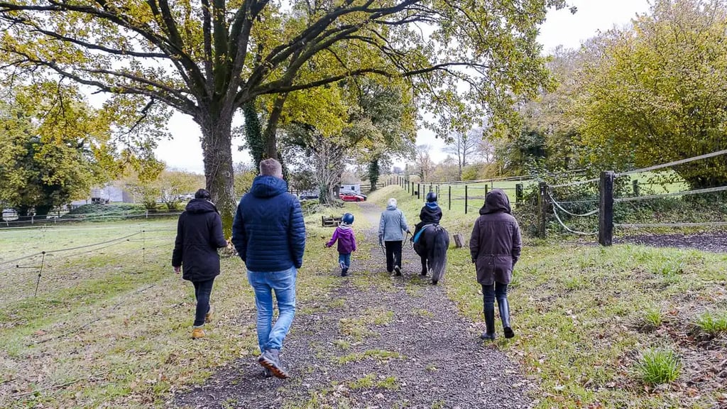 Promenade sensorielle dans l'association
