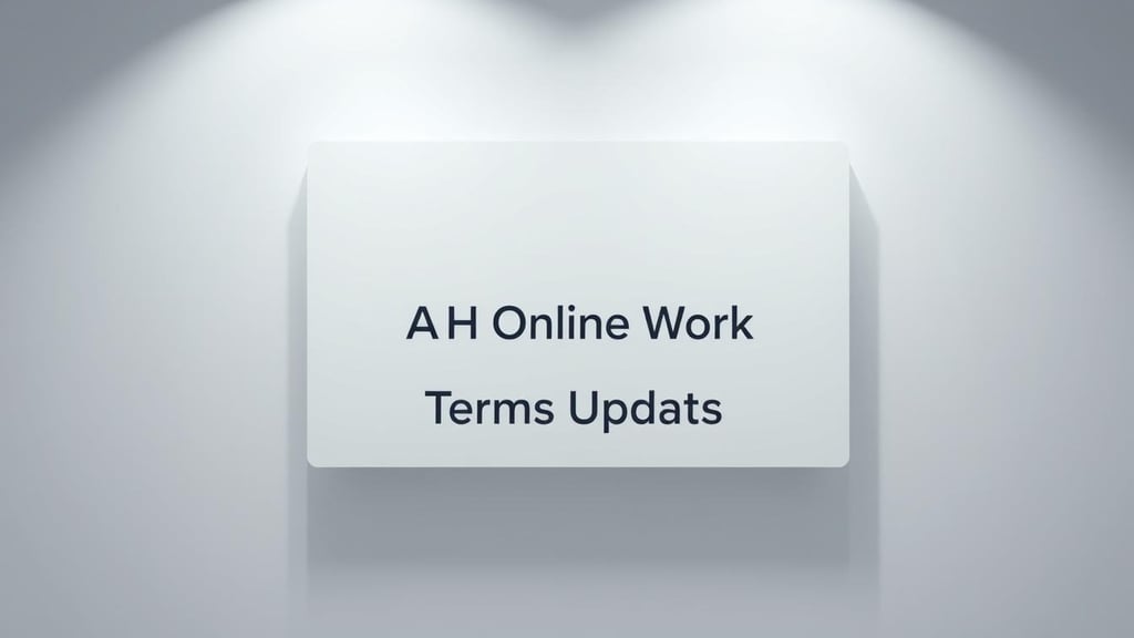 A clean, minimalist notification window with a bright, airy aesthetic. In the center, the "A H