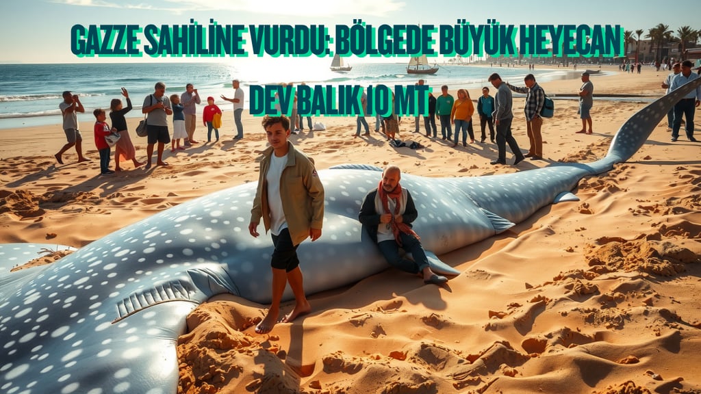 gazze 10 mt dev balık