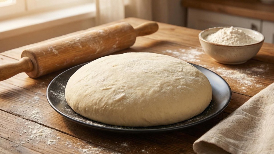 Impasto veloce per pizza, soffice e facile da stendere