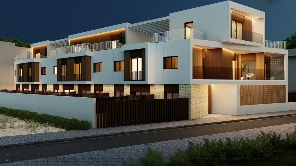 a modern house with a modern design