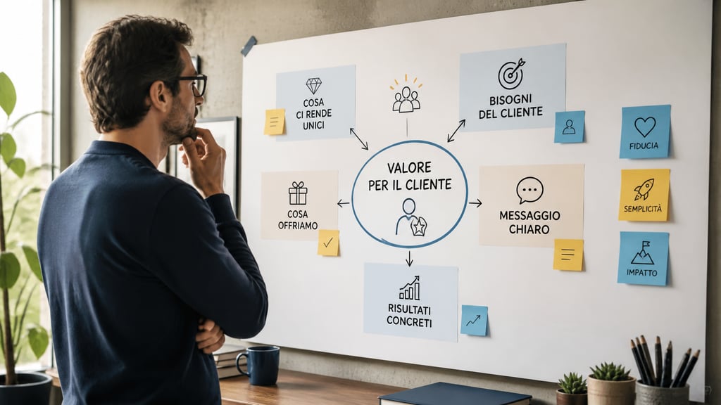 Value proposition ed elevator pitch per PMI