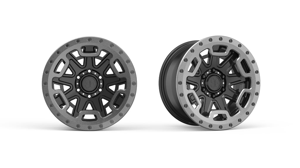 wheel casting form flowing forged aluminum molding alloy industrial design