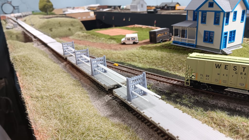 welded rail racks