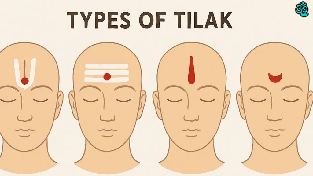 Types of Hindu Tilak