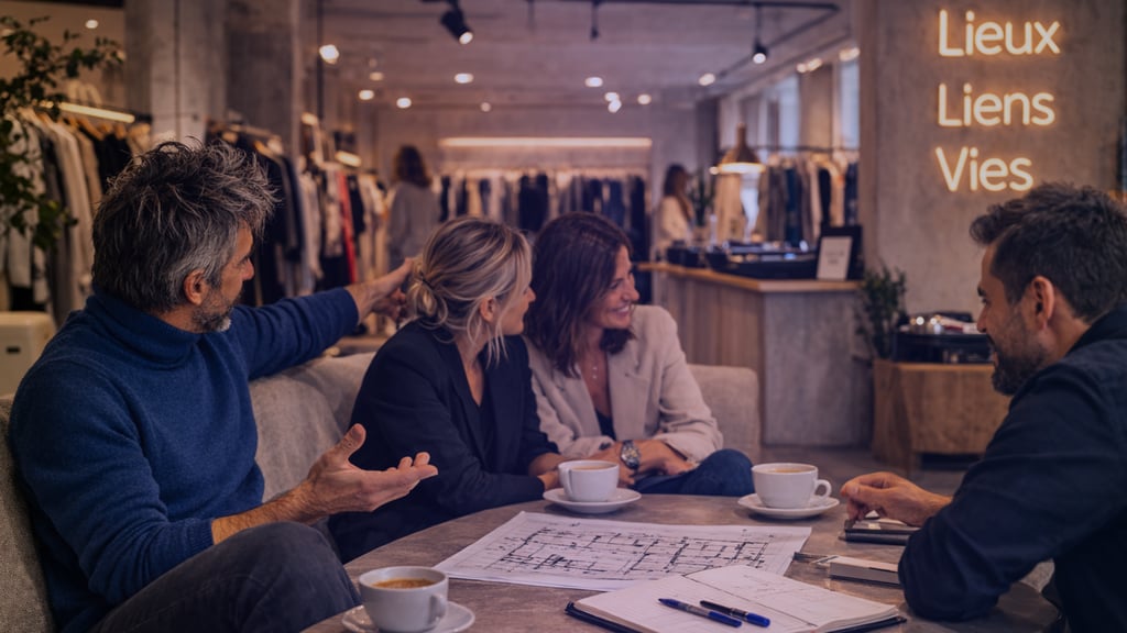 image réunion en magasin juan torralbo