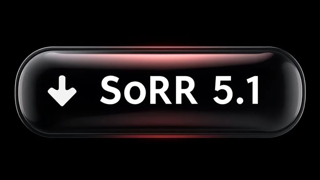 a button with a arrow pointing to download SoRR 5.1