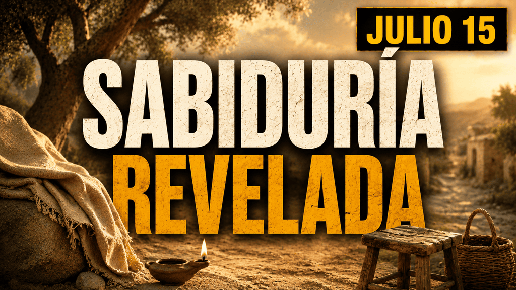 Evangelio de hoy Miércoles 15 de Julio de 2026