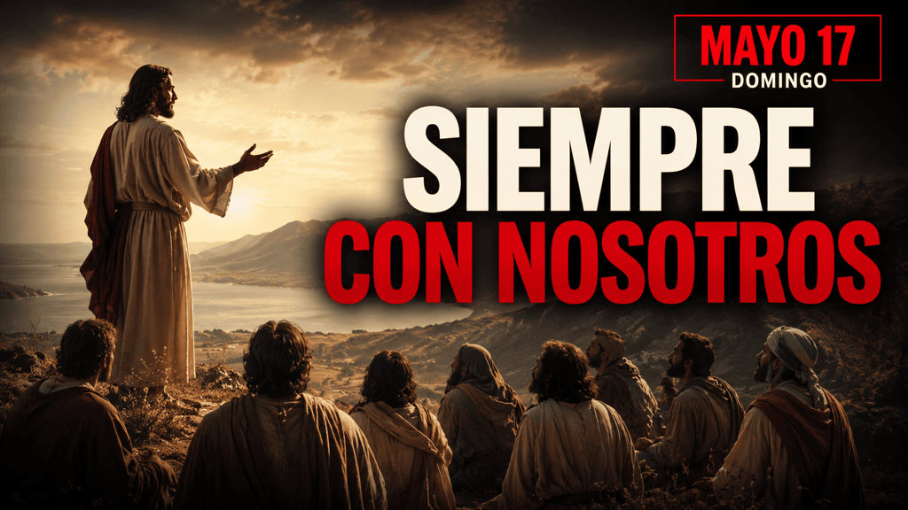 Evangelio de hoy Domingo 17 de mayo de 2026