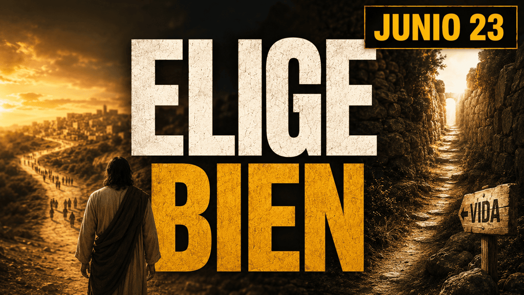 Evangelio de hoy Martes 23 de Junio de 2026