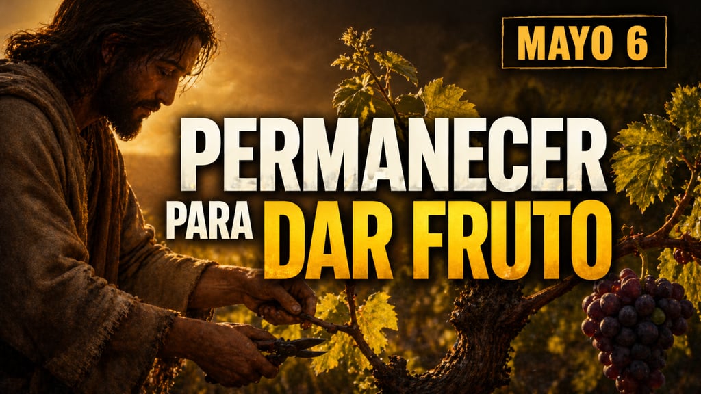 Evangelio de hoy Miércoles 6 de mayo de 2026
