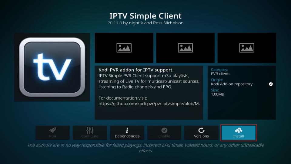 iptv simple client