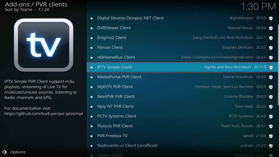 iptv simple client