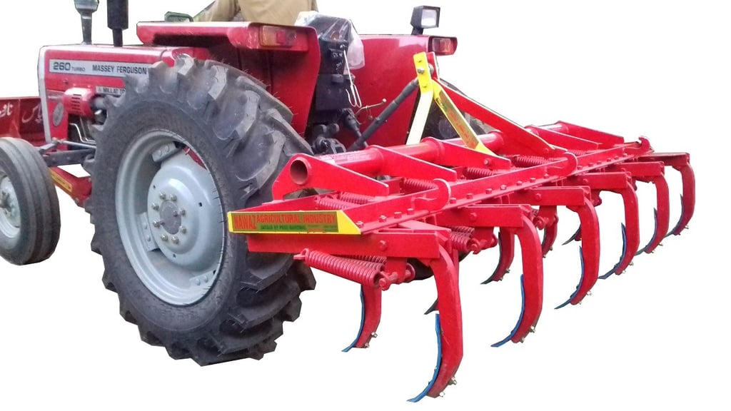 Cultivator hull,  tine tiller,