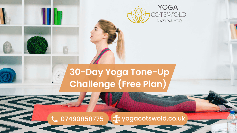 30-Day Yoga Tone-Up Challenge (Free Plan)