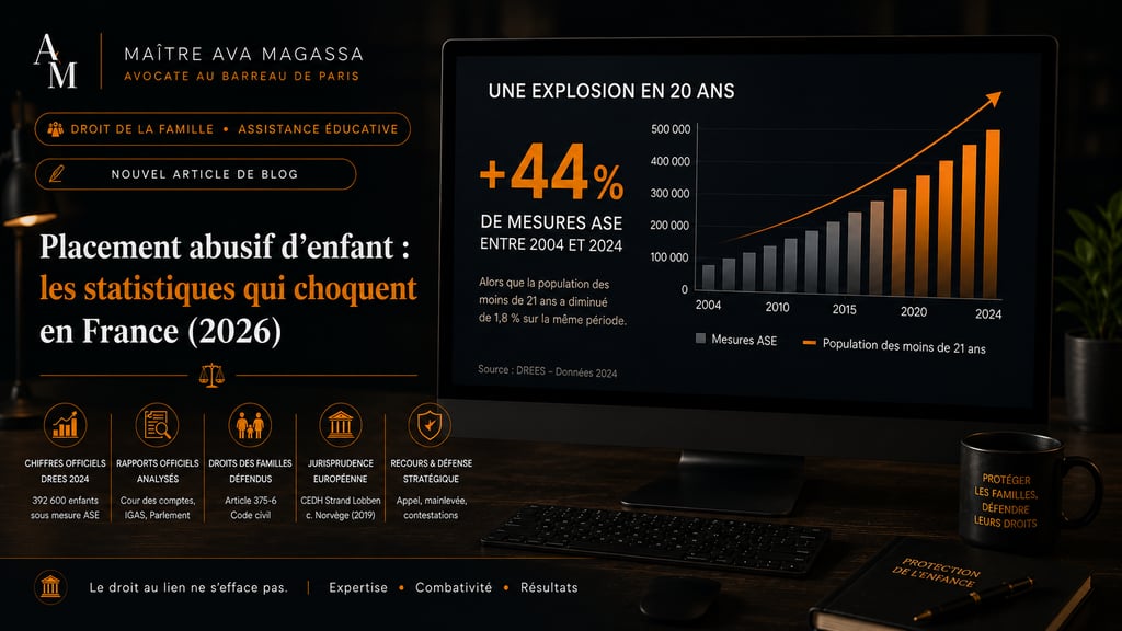 Placement abusif d'enfants : les statistiques qui choque en France en 2026