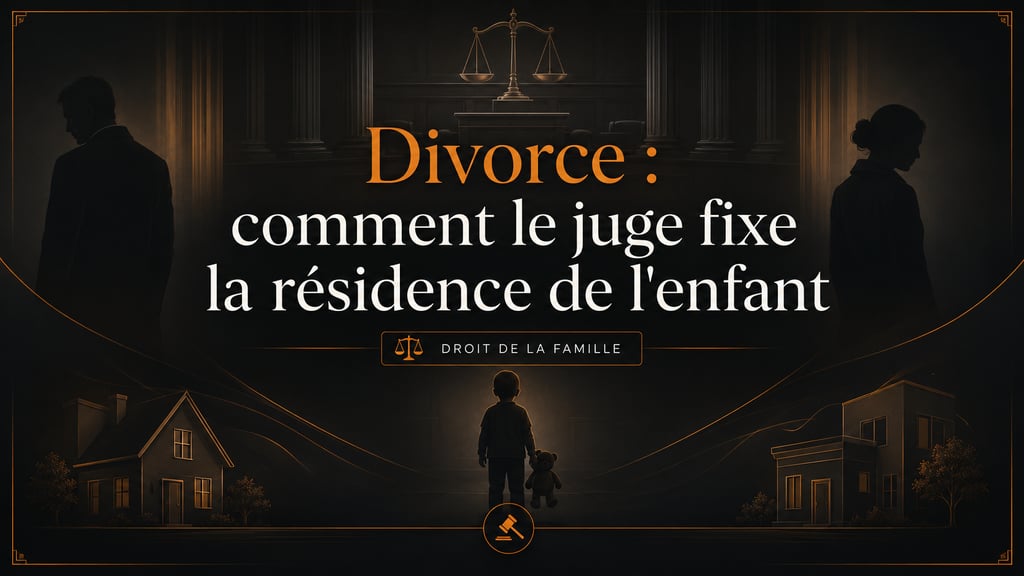 guide du divorce et de la residence de l enfant expliqué par maitre ava magassa avocate au barreau d