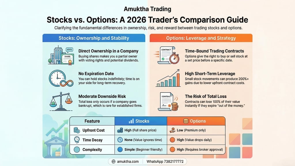 Stocks vs Options