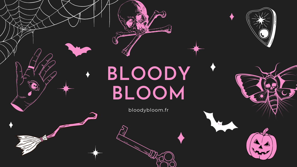 Bloodybloom décoration gothique Halloween
