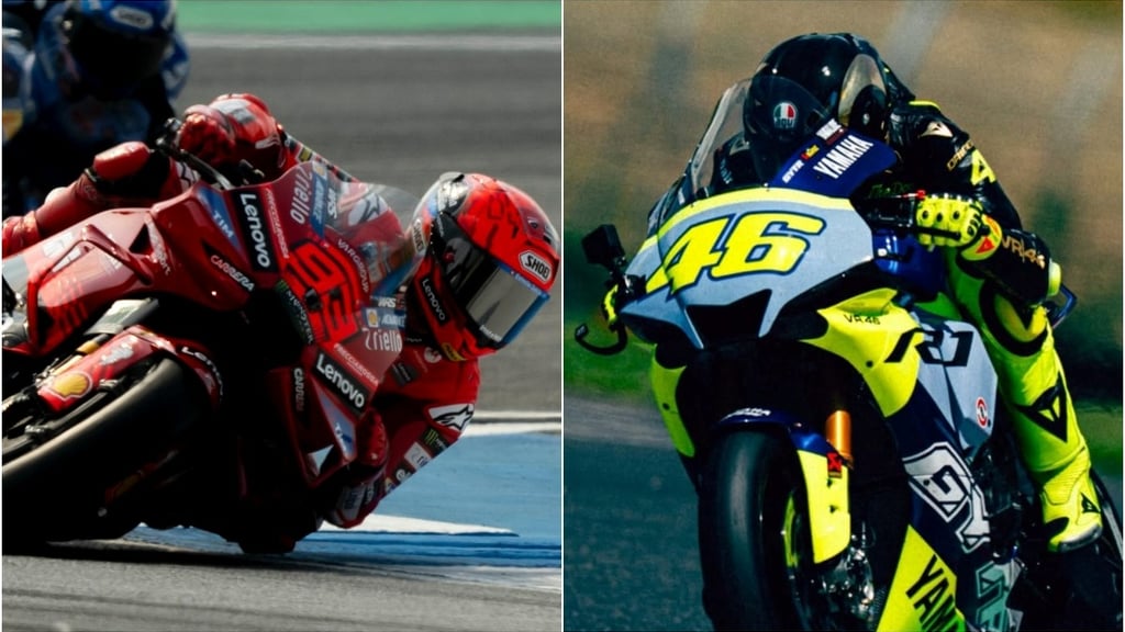 Marc Marquez Valenmtino Rossi