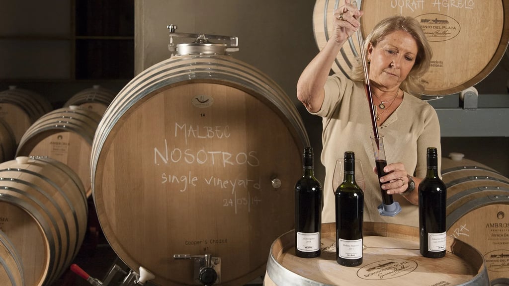 susana balbo, barrica vinho nosotros