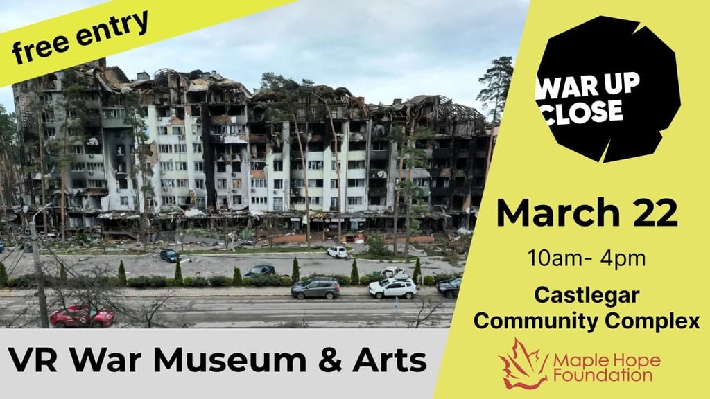 Poster for the exhibition in Canada