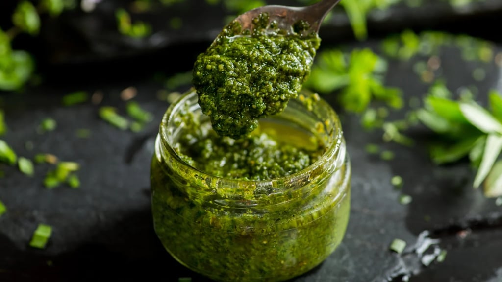 ground elder pesto