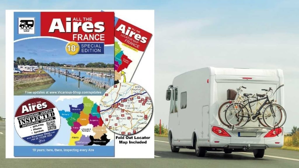 All the Aires of France Guidebook